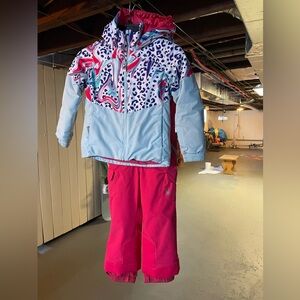 Spyder kids girls ski outfit size 6